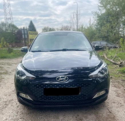 Hyundai i20 cena 43500 przebieg: 74000, rok produkcji 2017 z Opoczno małe 106